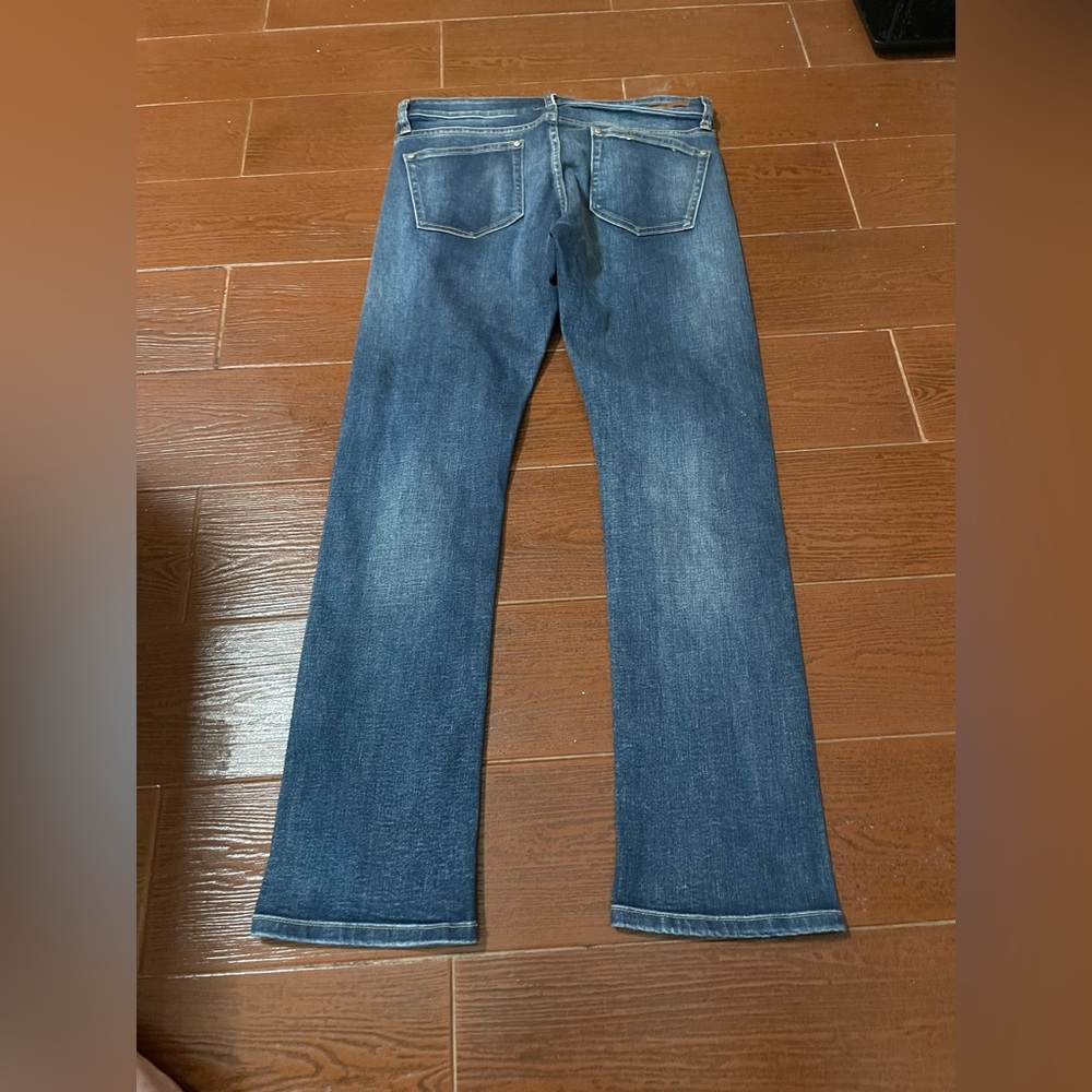 Anthropologie Pilcro And The Letterpress Parallel blue jeans size 10 medium wash - Picture 6 of 16